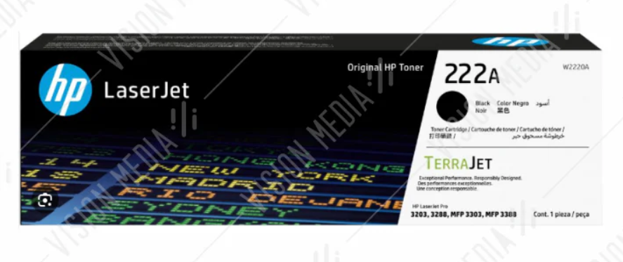 HP 222A Black LaserJet Toner for 3303fdw